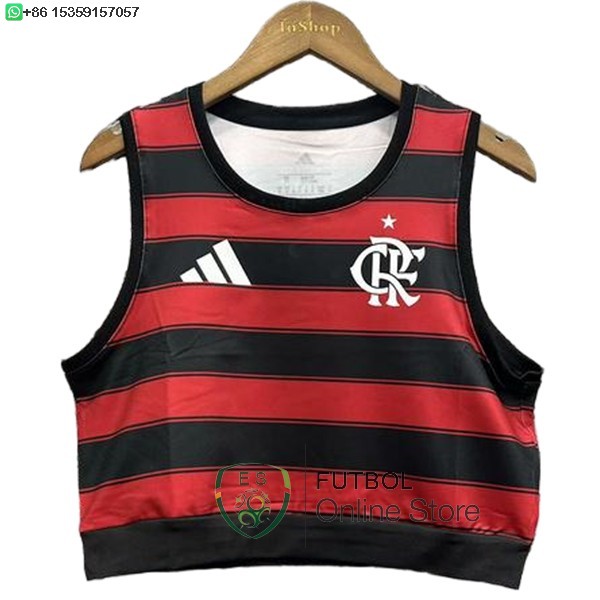 Camiseta Sin Mangas Mujer Flamengo 25/2026 Primera