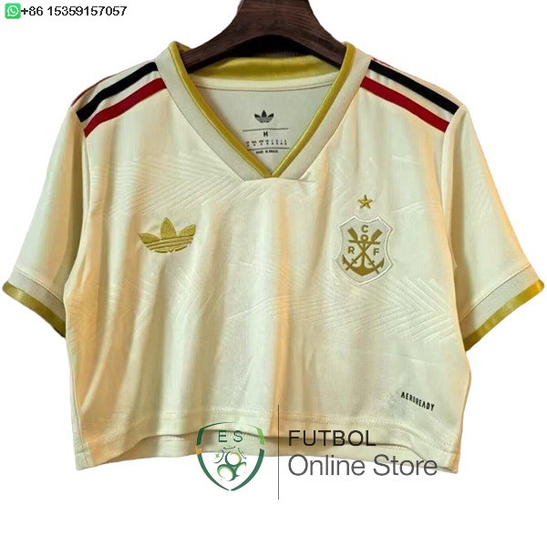 Camiseta Sin Mangas Mujer Flamengo 25/2026 Tercera