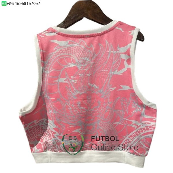 Camiseta Sin Mangas Mujer Real Madrid 25/2026 Especial Rosa