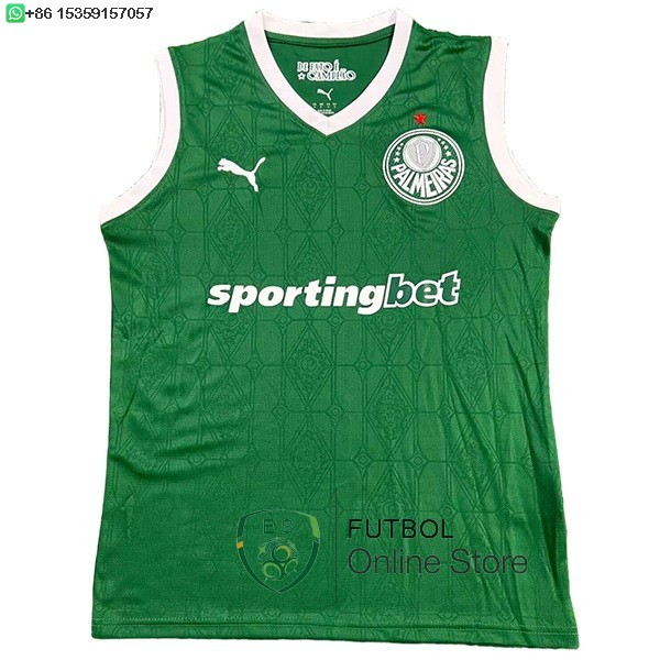 Camiseta Sin Mangas Palmeiras 25/2026 Primera