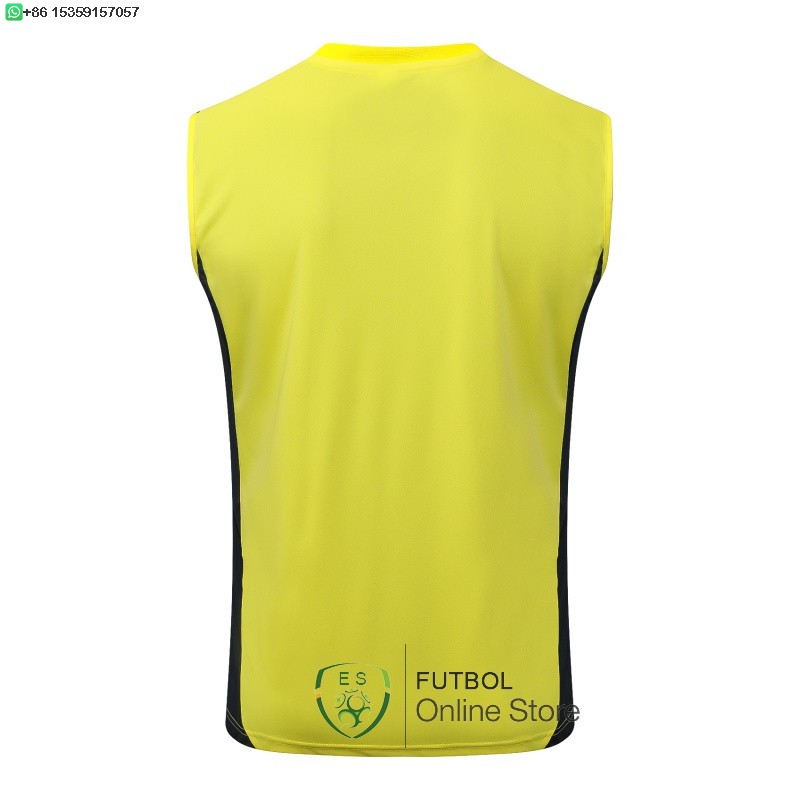 Camiseta Sin Mangas Real Madrid 25/2026 Amarillo