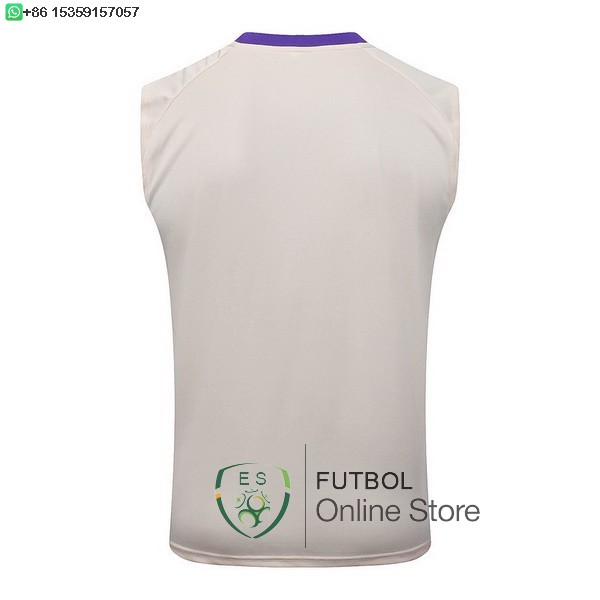 Camiseta Sin Mangas Real Madrid 25/2026 Amarillo