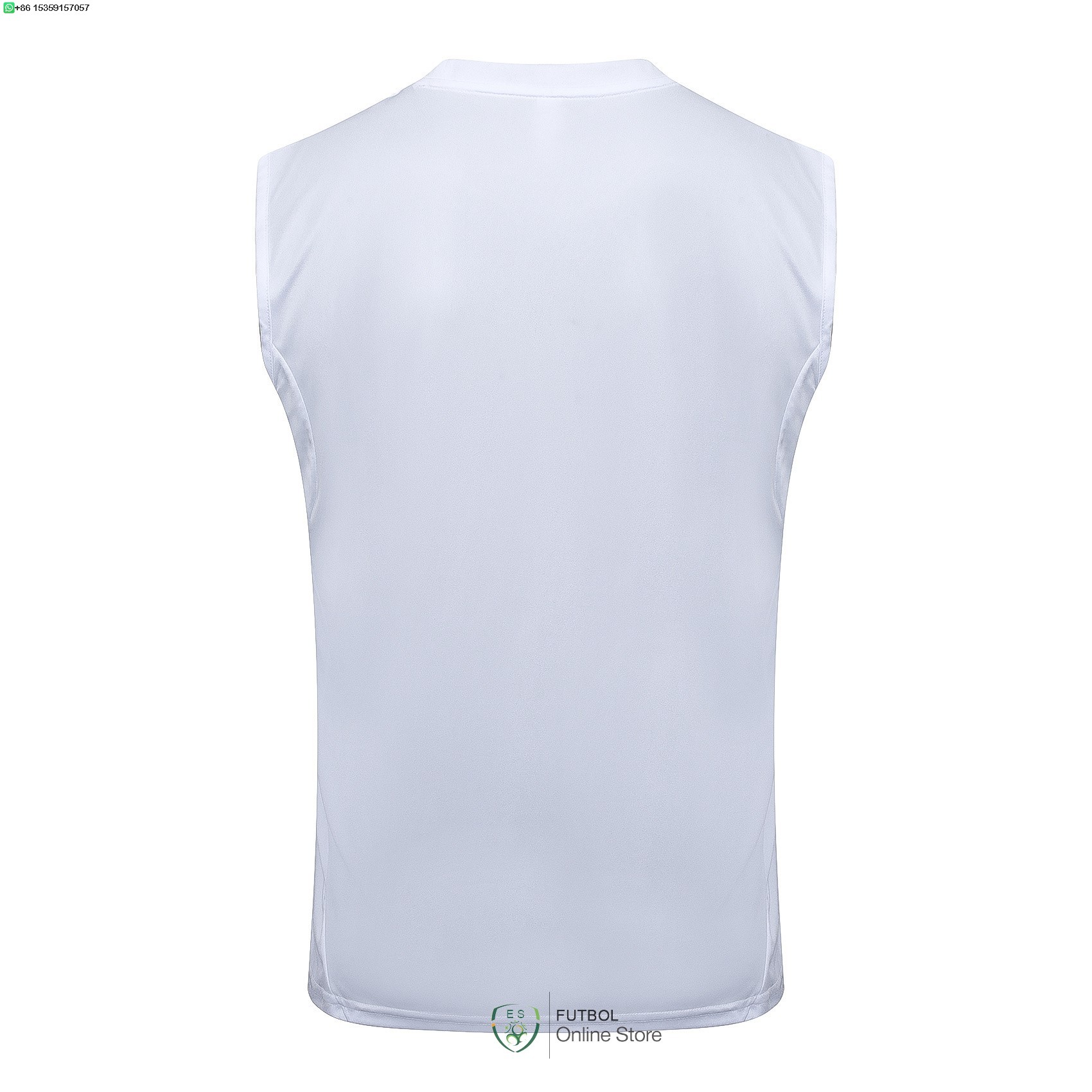 Camiseta Sin Mangas Real Madrid 25/2026 Blanco Azul