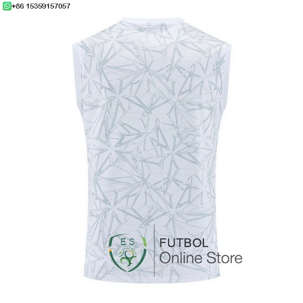 Camiseta Sin Mangas Real Madrid 25/2026 Blanco Negro