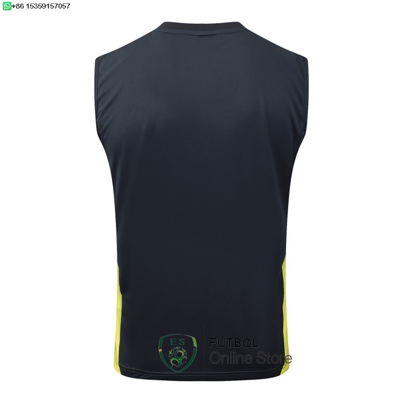 Camiseta Sin Mangas Real Madrid 25/2026 Gris Amarillo