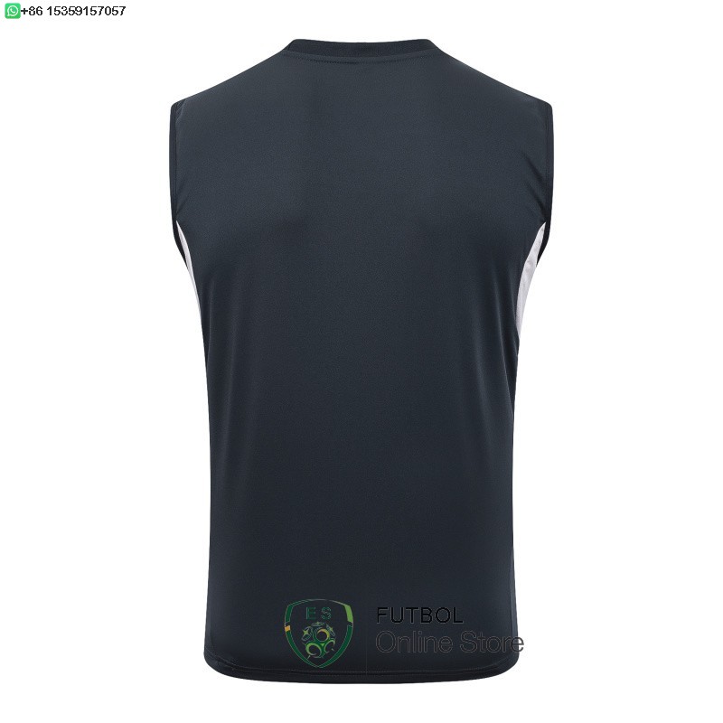 Camiseta Sin Mangas Real Madrid 25/2026 Gris Marino