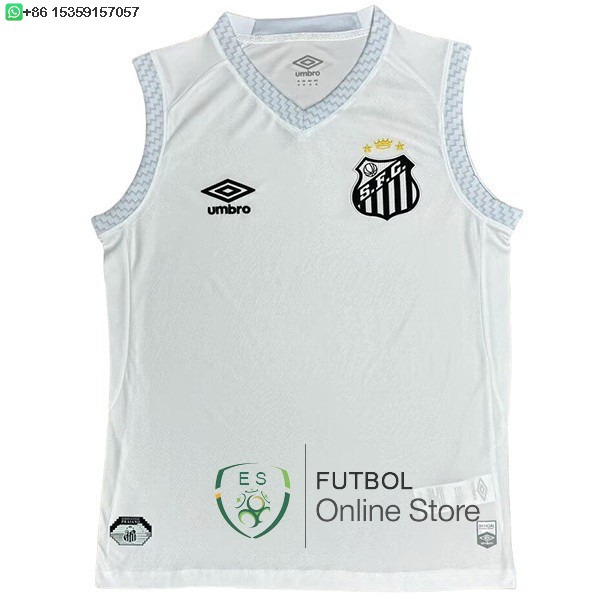 Camiseta Sin Mangas Santos 25/2026 Primera Camiseta Sin Mangas Santos 25/2026 Primera
