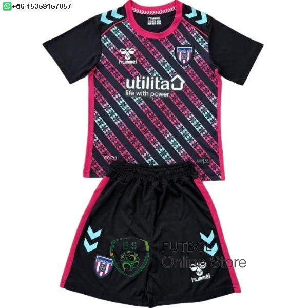Camiseta Sunderland 25/2026 Portero Rosa Negro Camiseta Sunderland 25/2026 Portero Rosa Negro