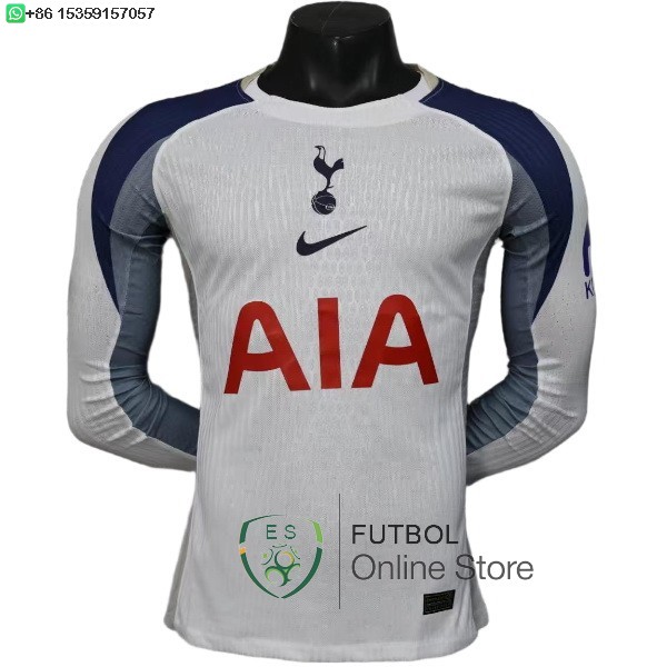Camiseta Tottenham Hotspur 25/2026 ML Primera Jugadores Camiseta Tottenham Hotspur 25/2026 ML Primera Jugadores