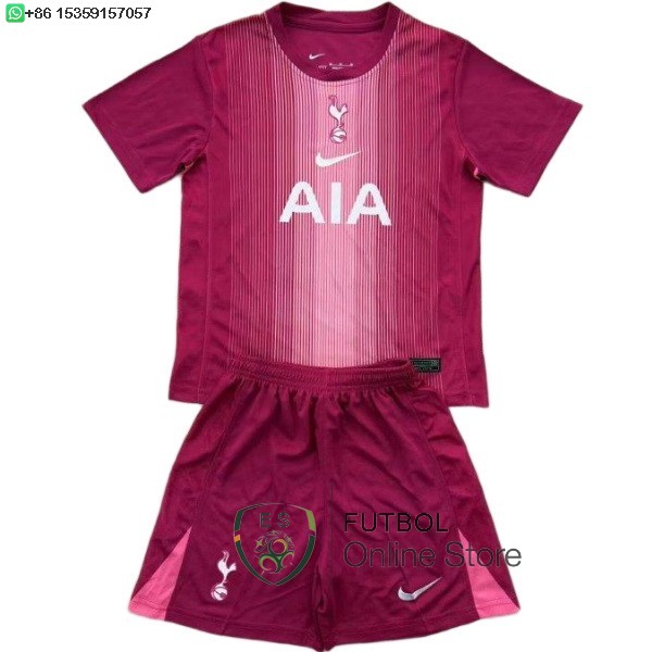 Camiseta Tottenham Hotspur 25/2026 Portero Rosa Camiseta Tottenham Hotspur 25/2026 Portero Rosa