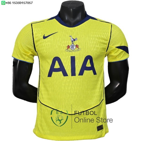 Camiseta Tottenham Hotspur 25/2026 Tercera Jugadores Camiseta Tottenham Hotspur 25/2026 Tercera Jugadores