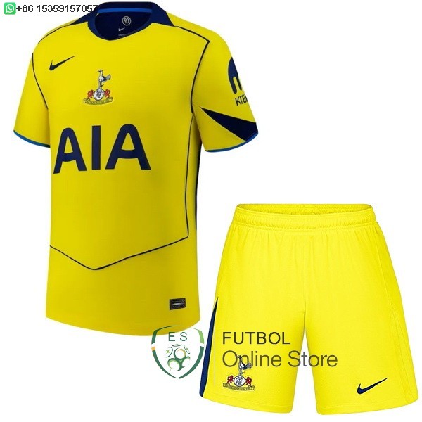 Camiseta Tottenham Hotspur Conjunto Completo Hombre 25/2026 Tercera Camiseta Tottenham Hotspur Conjunto Completo Hombre 25/2026 Tercera