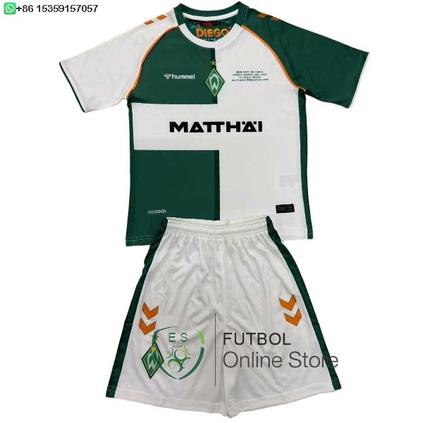Camiseta Werder Bremen Conjunto Completo Hombre 25/2026 Especial Blanco