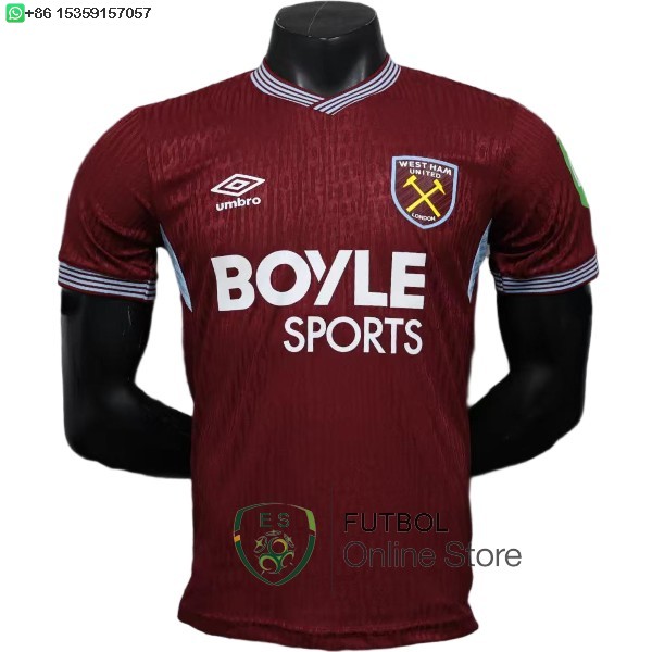Camiseta West Ham United 25/2026 Primera Jugadores