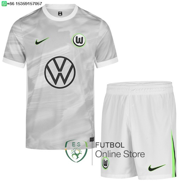 Camiseta Wolfsburgo Conjunto Completo Hombre 25/2026 Segunda Camiseta Wolfsburgo Conjunto Completo Hombre 25/2026 Segunda