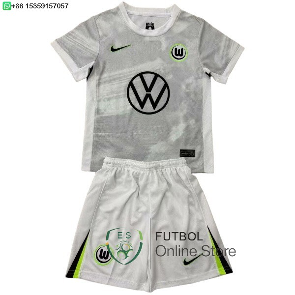 Camiseta Wolfsburgo Conjunto Completo Hombre 25/2026 Segunda