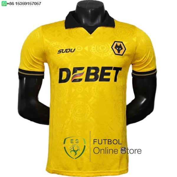 Camiseta Wolves 25/2026 Primera Jugadores Camiseta Wolves 25/2026 Primera Jugadores
