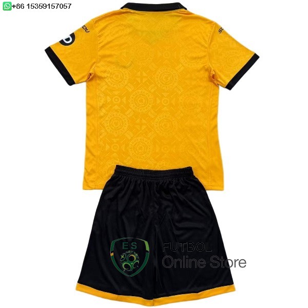 Camiseta Wolves Conjunto Completo Hombre 25/2026 Primera