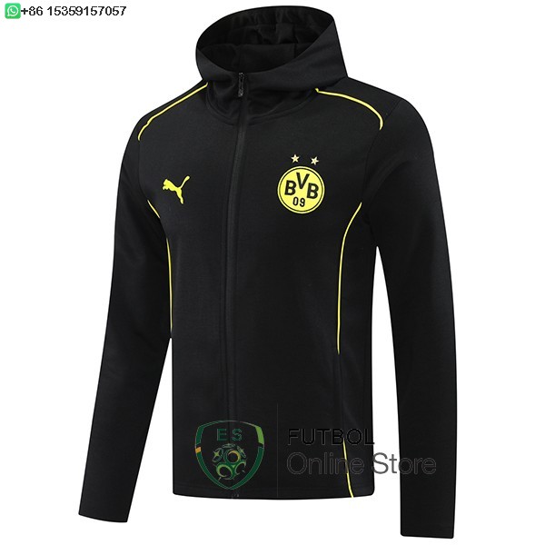 Chaqueta Con Capucha Borussia Dortmund 24/2025 Negro