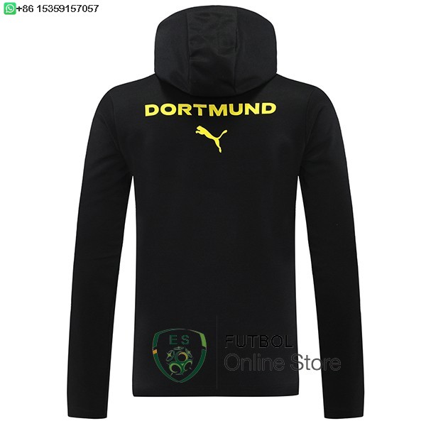Chaqueta Con Capucha Borussia Dortmund 24/2025 Negro