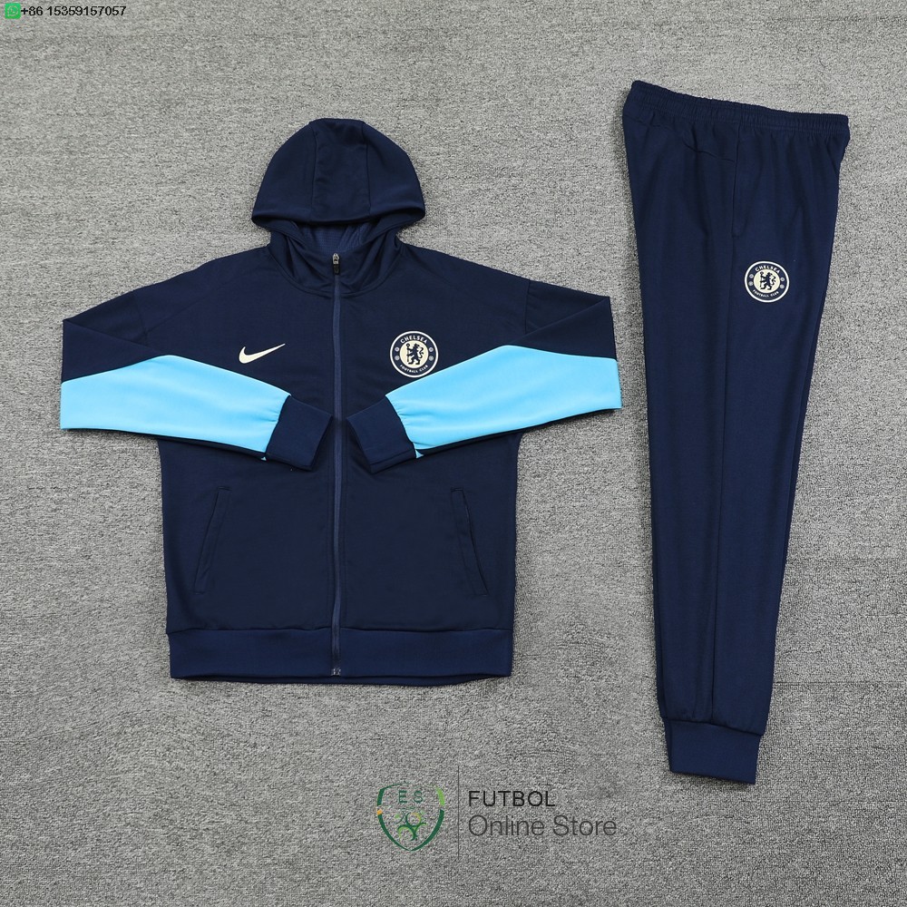Chaqueta Conjunto Completo Con Capucha Chelsea 25/2026 Azul Marino