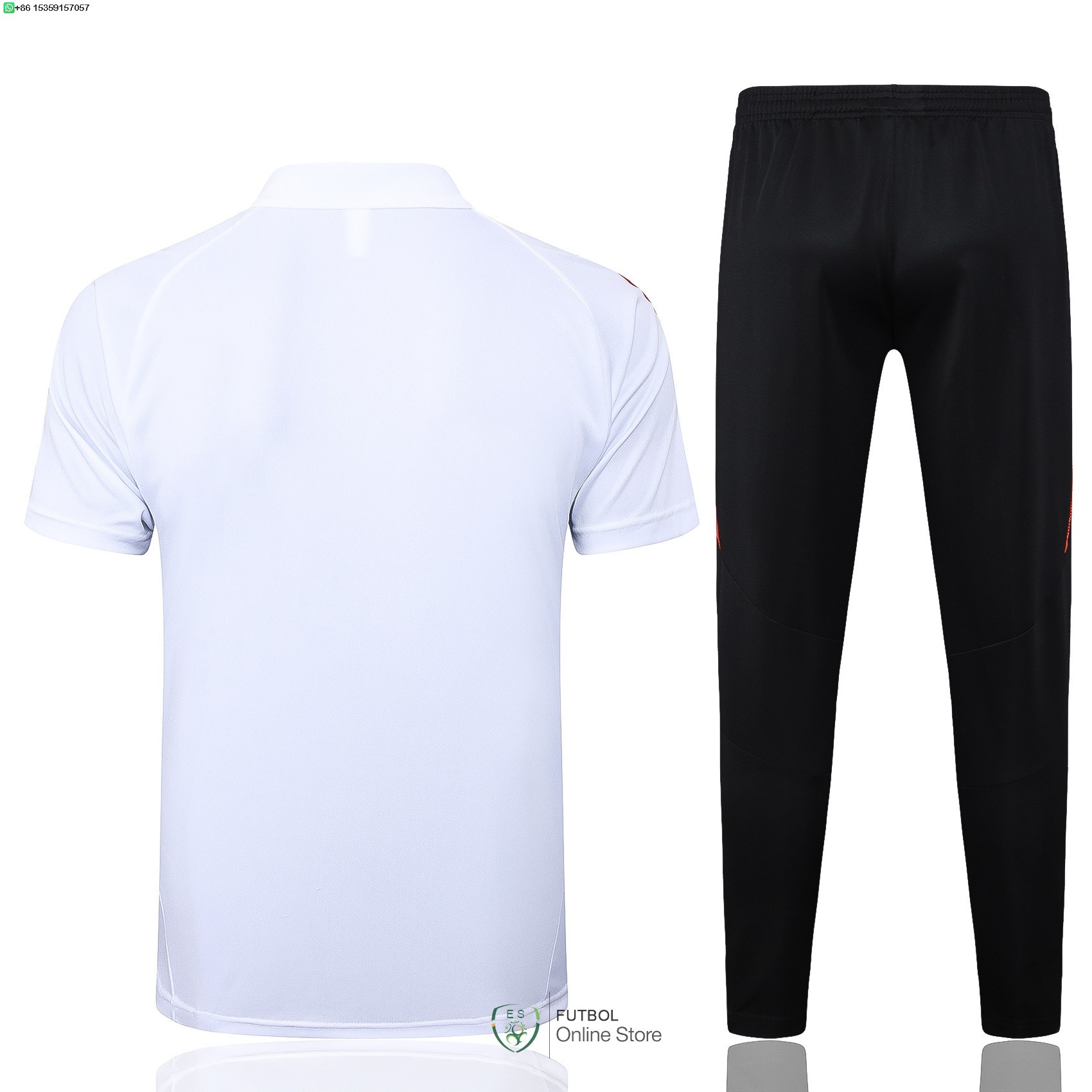 Conjunto Completo Polo Internacional 25/2026 Blanco Negro