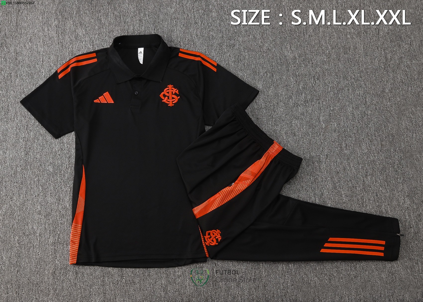 Conjunto Completo Polo Internacional 25/2026 Negro