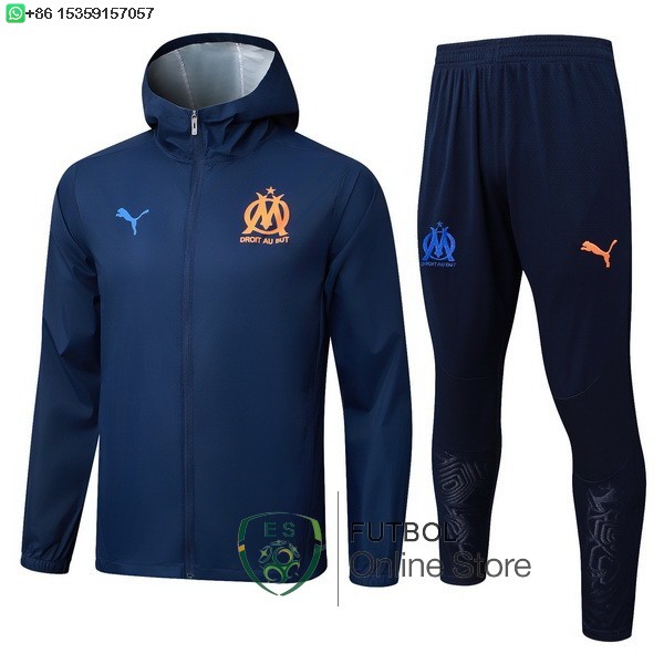 Conjunto Completo Rompevientos Marsella 25/2026 Azul