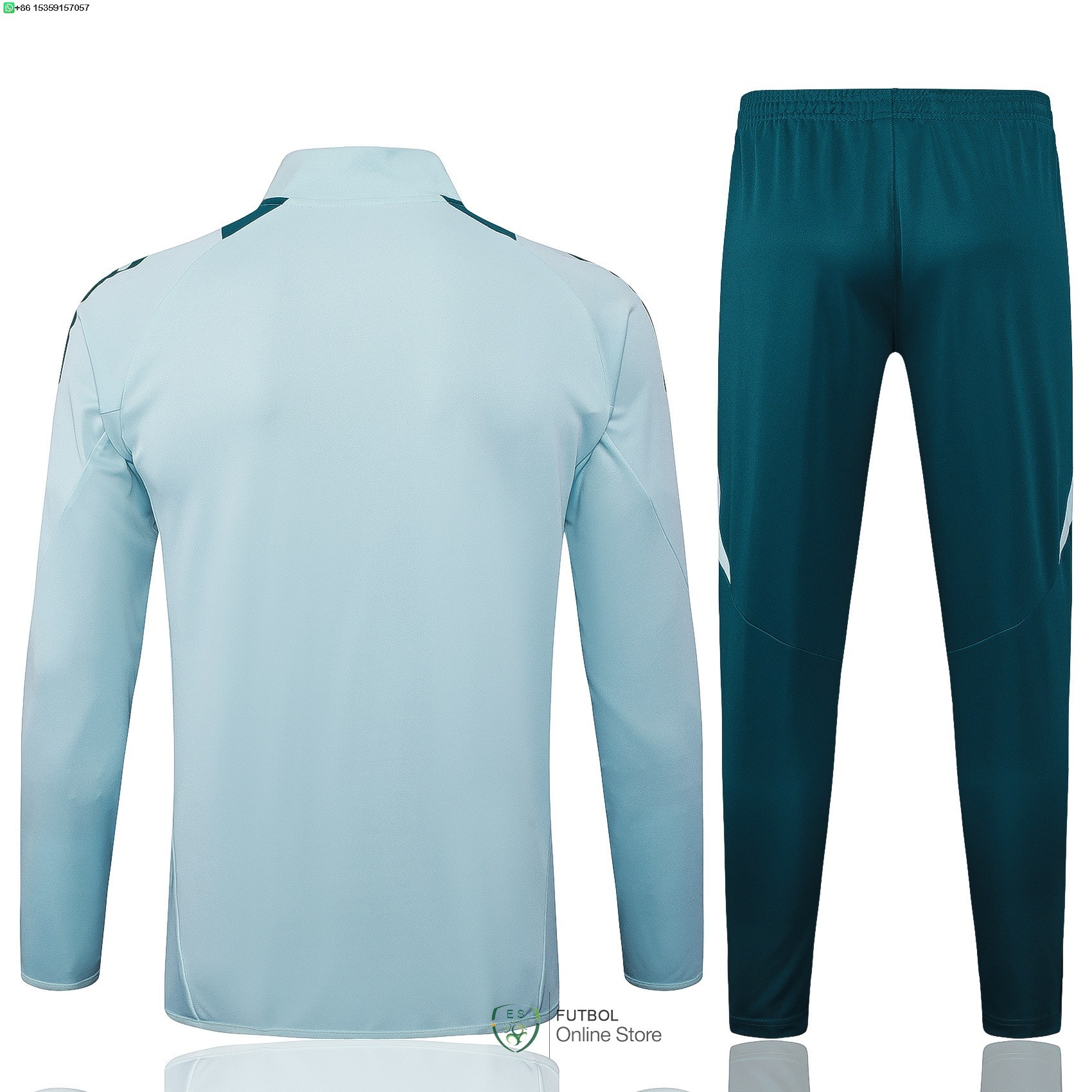 Conjunto Completo Ropa Deportiva Con Cremallera Larga Cruzeiro 25/2026 Verde