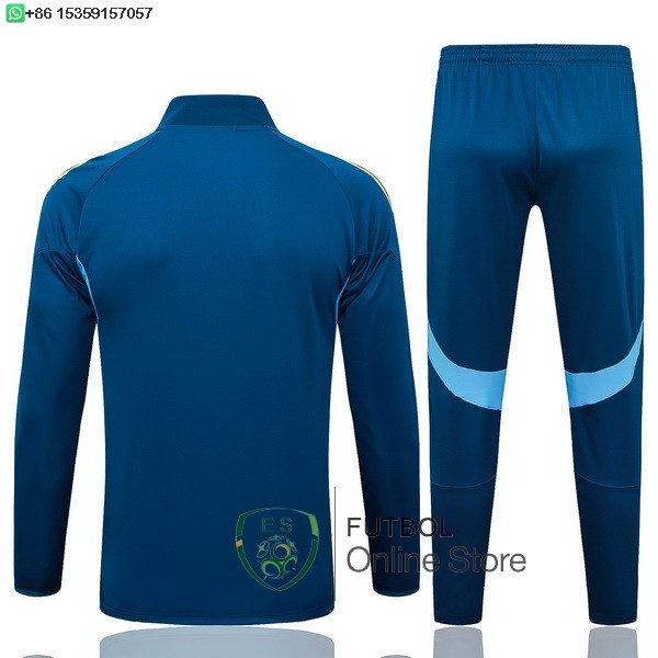 Conjunto Completo Ropa Deportiva Con Cremallera Larga Juventus 25/2026 Azul