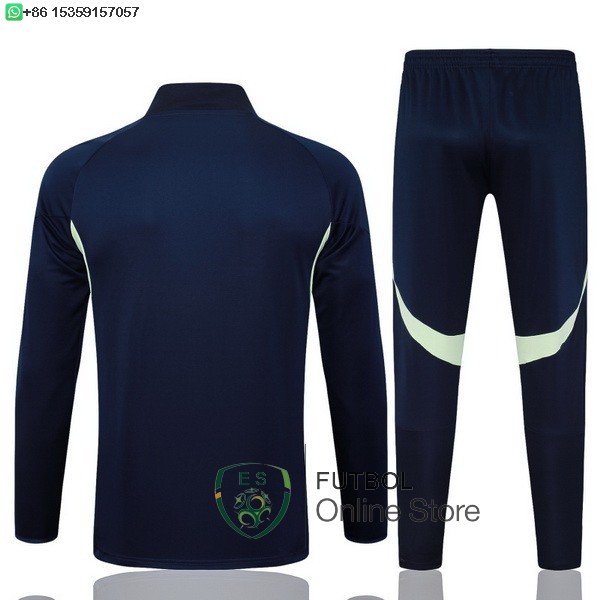 Conjunto Completo Ropa Deportiva Con Cremallera Larga Real Madrid Real Madrid 25/2026 Azul II Marino
