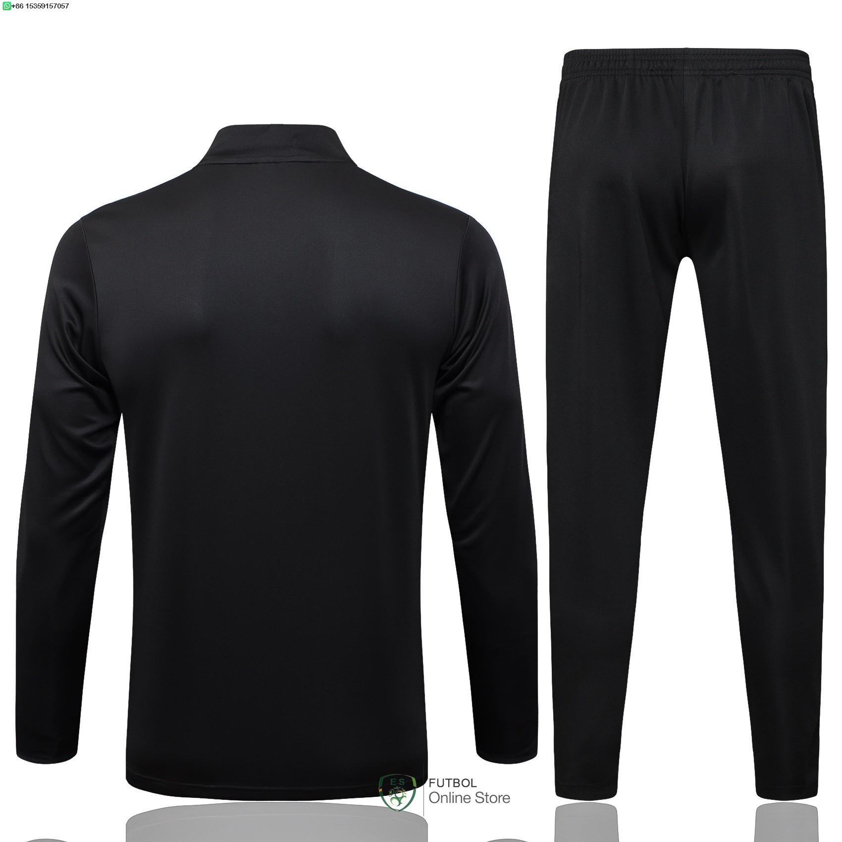 Conjunto Completo Sudadera Entrenamiento Alemania 2025 Negro I Blanco