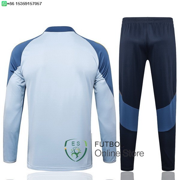 Conjunto Completo Sudadera Entrenamiento Boca Juniors 24/2025 Gris