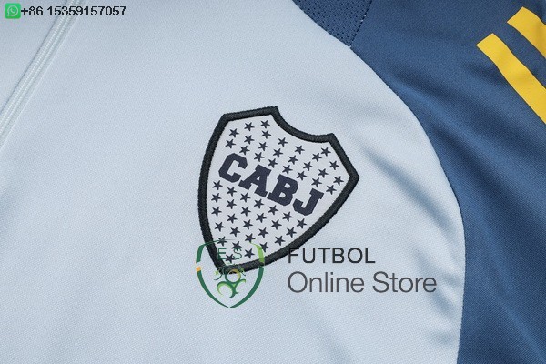 Conjunto Completo Sudadera Entrenamiento Boca Juniors 24/2025 Gris