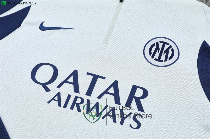 Conjunto Completo Sudadera Entrenamiento Inter Milan 25/2026 Azul