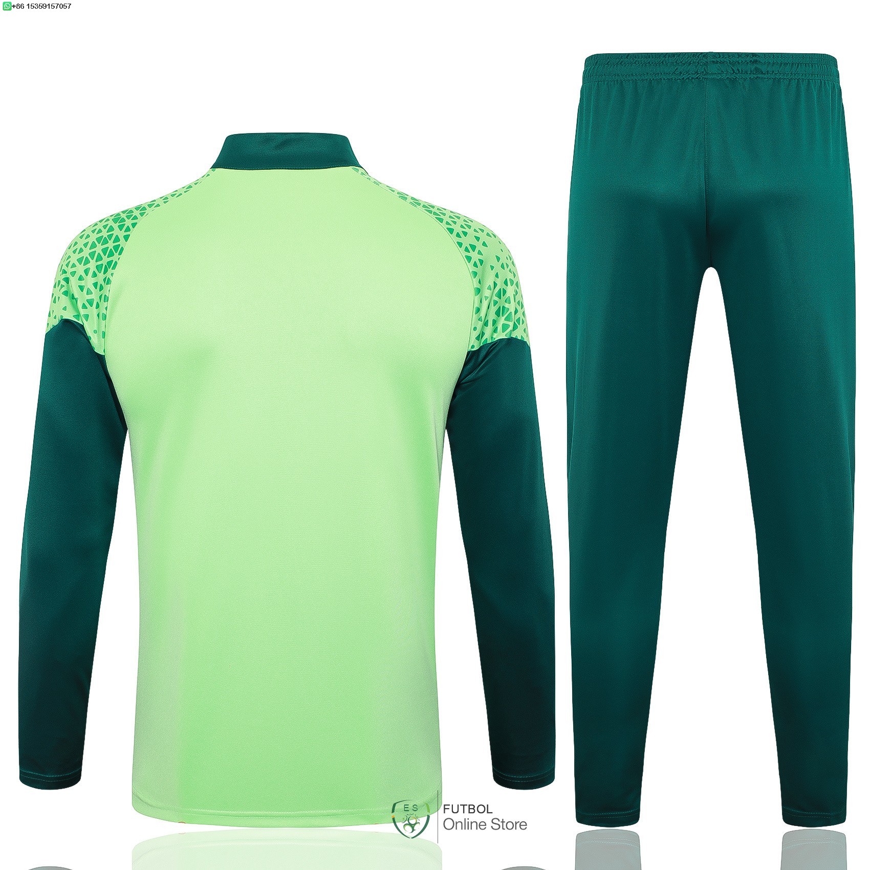 Conjunto Completo Sudadera Entrenamiento Internacional 25/2026 I Verde