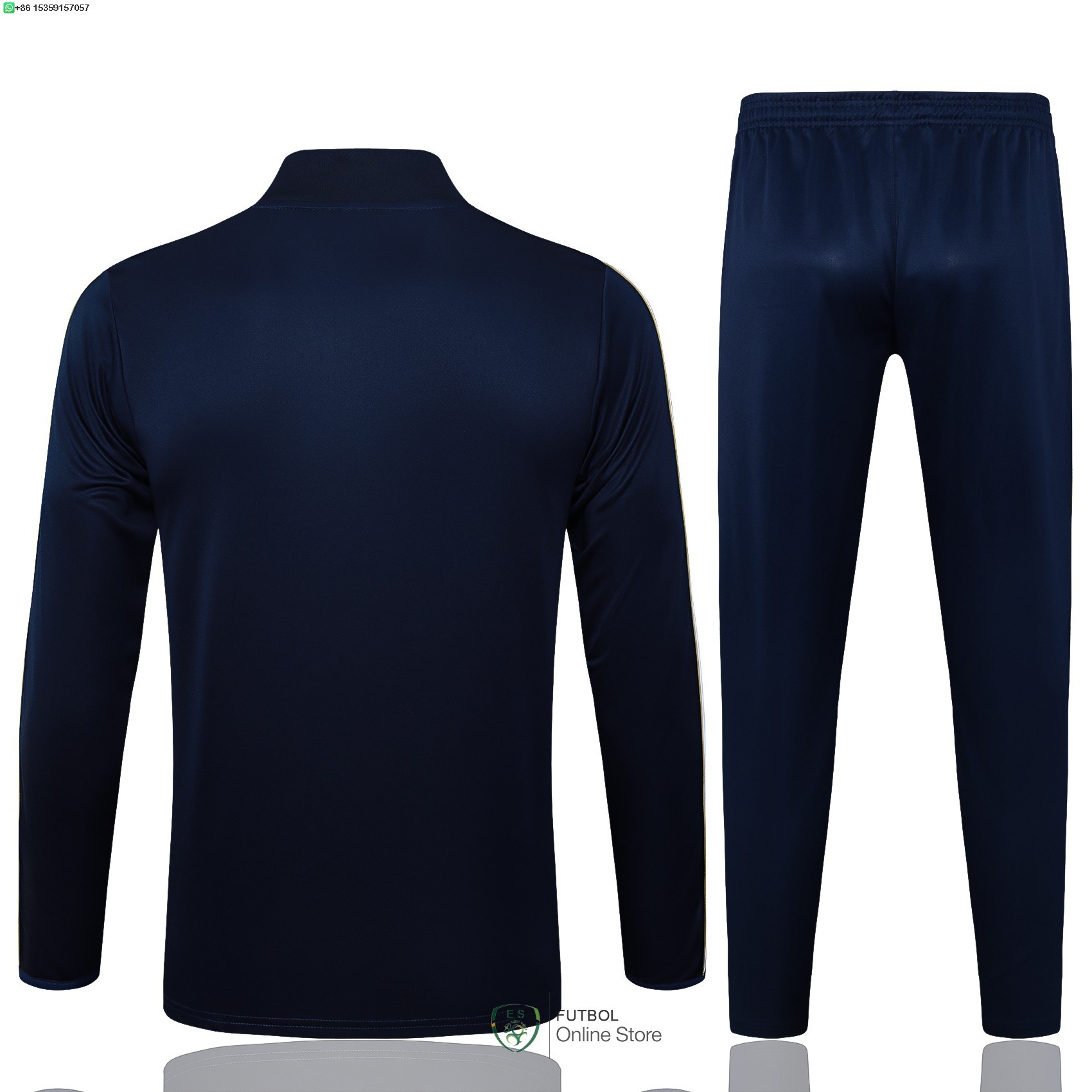 Conjunto Completo Sudadera Entrenamiento Ninos Juventus 25/2026 Azul Marino