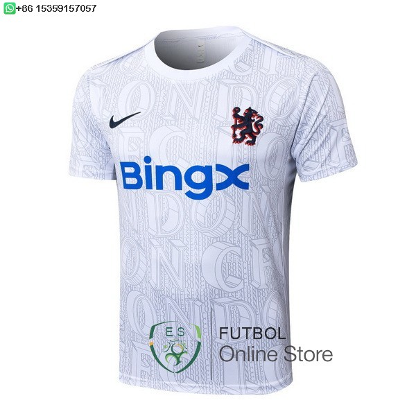 Entrenamiento Chelsea 25/2026 Blanco Azul