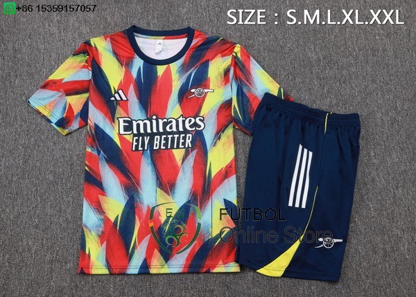 Entrenamiento Conjunto Completo Arsenal 25/2026 Amarillo Azul Marino