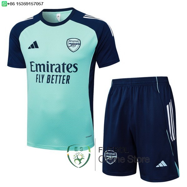 Entrenamiento Conjunto Completo Arsenal 25/2026 Verde Azul Marino