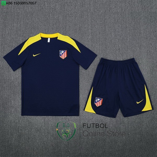 Entrenamiento Conjunto Completo Atletico Madrid 25/2026 Azul Amarillo