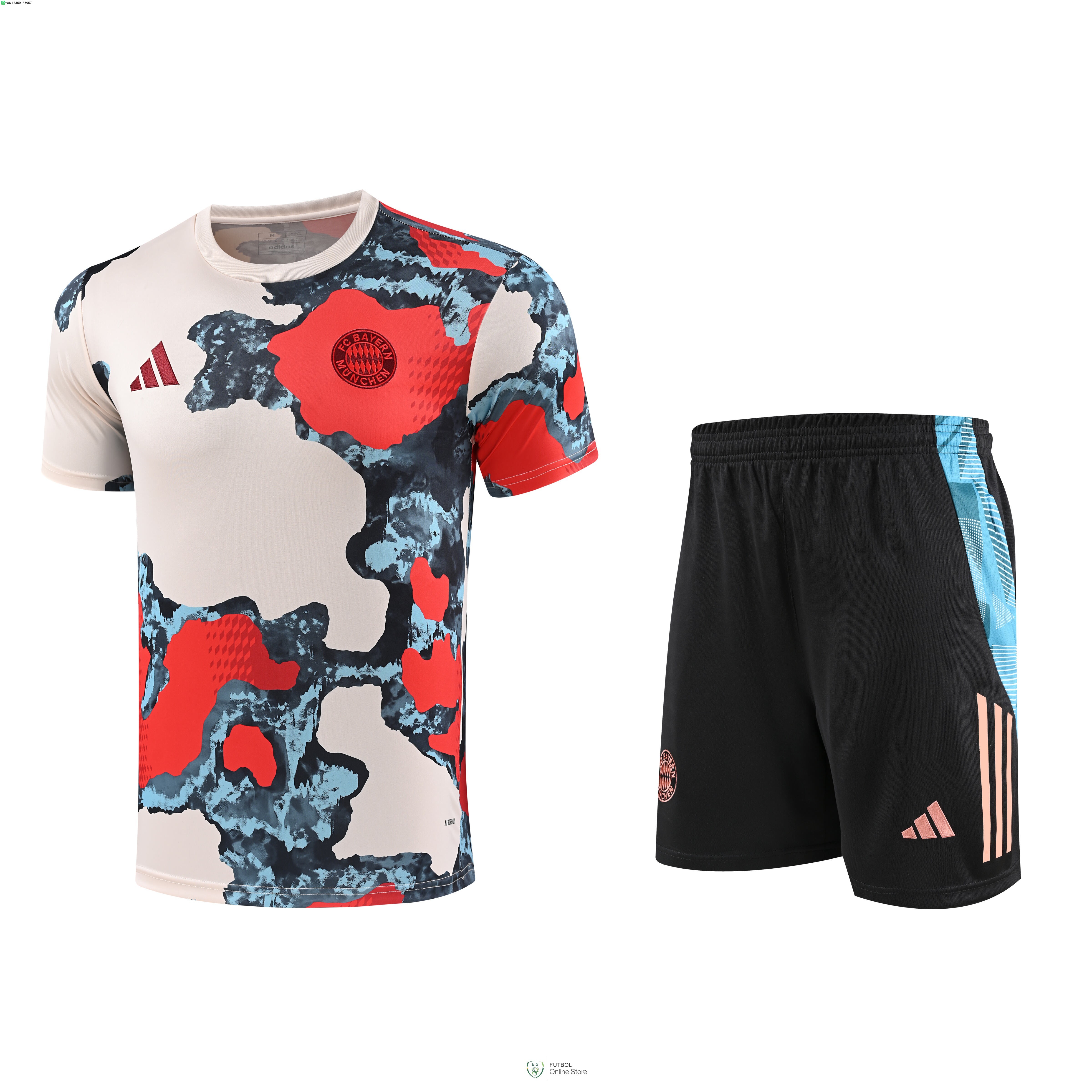 Entrenamiento Conjunto Completo Bayern Munich 25/2026 Amarillo Rojo Negro