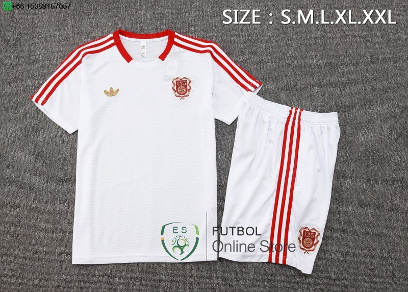 Entrenamiento Conjunto Completo Bayern Munich 25/2026 Blanco Rojo