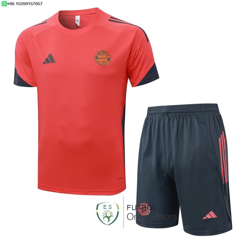Entrenamiento Conjunto Completo Bayern Munich 25/2026 Rojo Verde