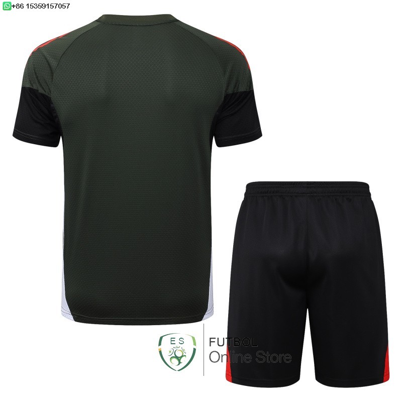 Entrenamiento Conjunto Completo Bayern Munich 25/2026 Verde Marino Negro