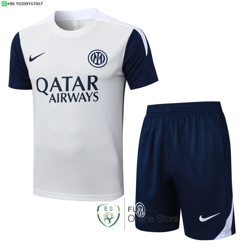 Entrenamiento Conjunto Completo Inter Milan 25/2026 Blanco I Azul