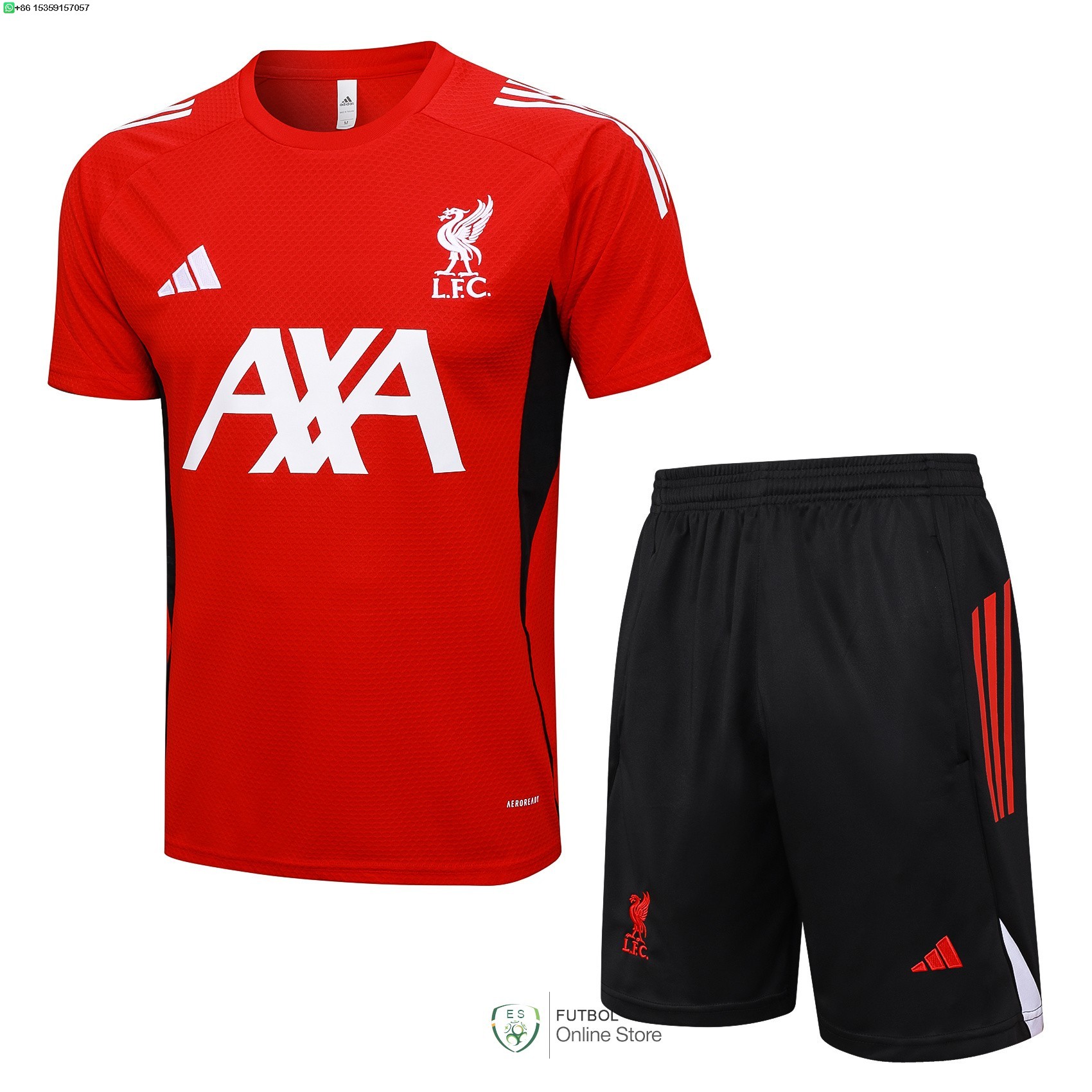 Entrenamiento Conjunto Completo Liverpool 25/2026 Rojo Blanco Negro