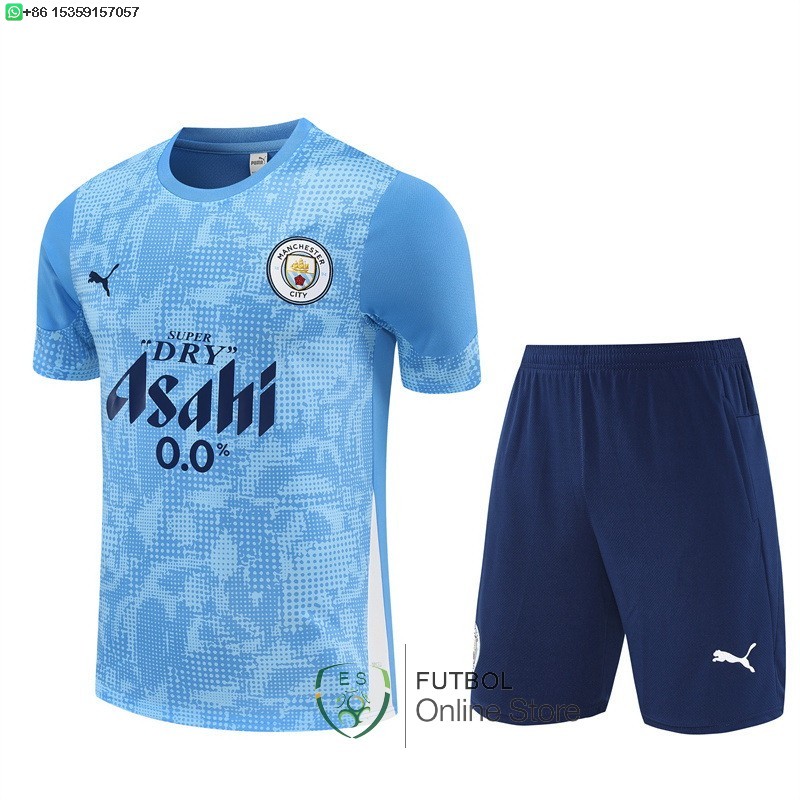 Entrenamiento Conjunto Completo Manchester City 25/2026 Azul