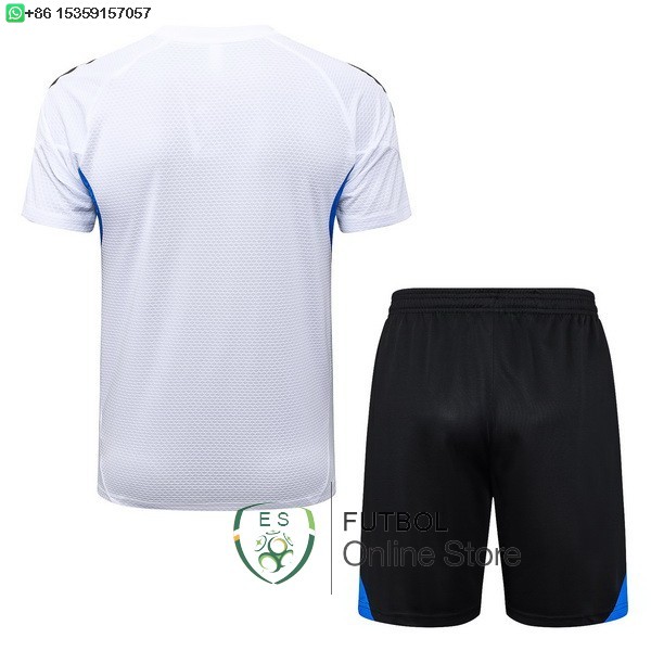 Entrenamiento Conjunto Completo Manchester United 25/2026 Blanco Azul Negro
