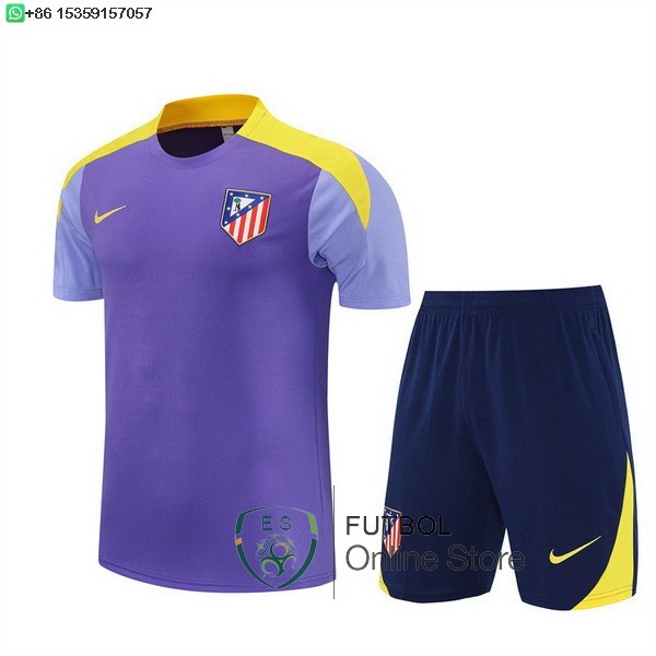 Entrenamiento Conjunto Completo Ninos Atletico Madrid 25/2026 Purpura Amarillo Entrenamiento Conjunto Completo Ninos Atletico Madrid 25/2026 Purpura Amarillo